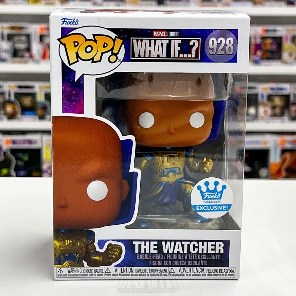 Funko Pop Marvel What If The Watcher #928 Funko Shop Exclusive Vinyl Bobble-Head